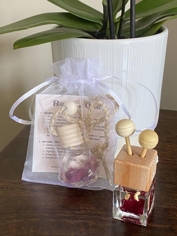 Rose and Oud car diffuser